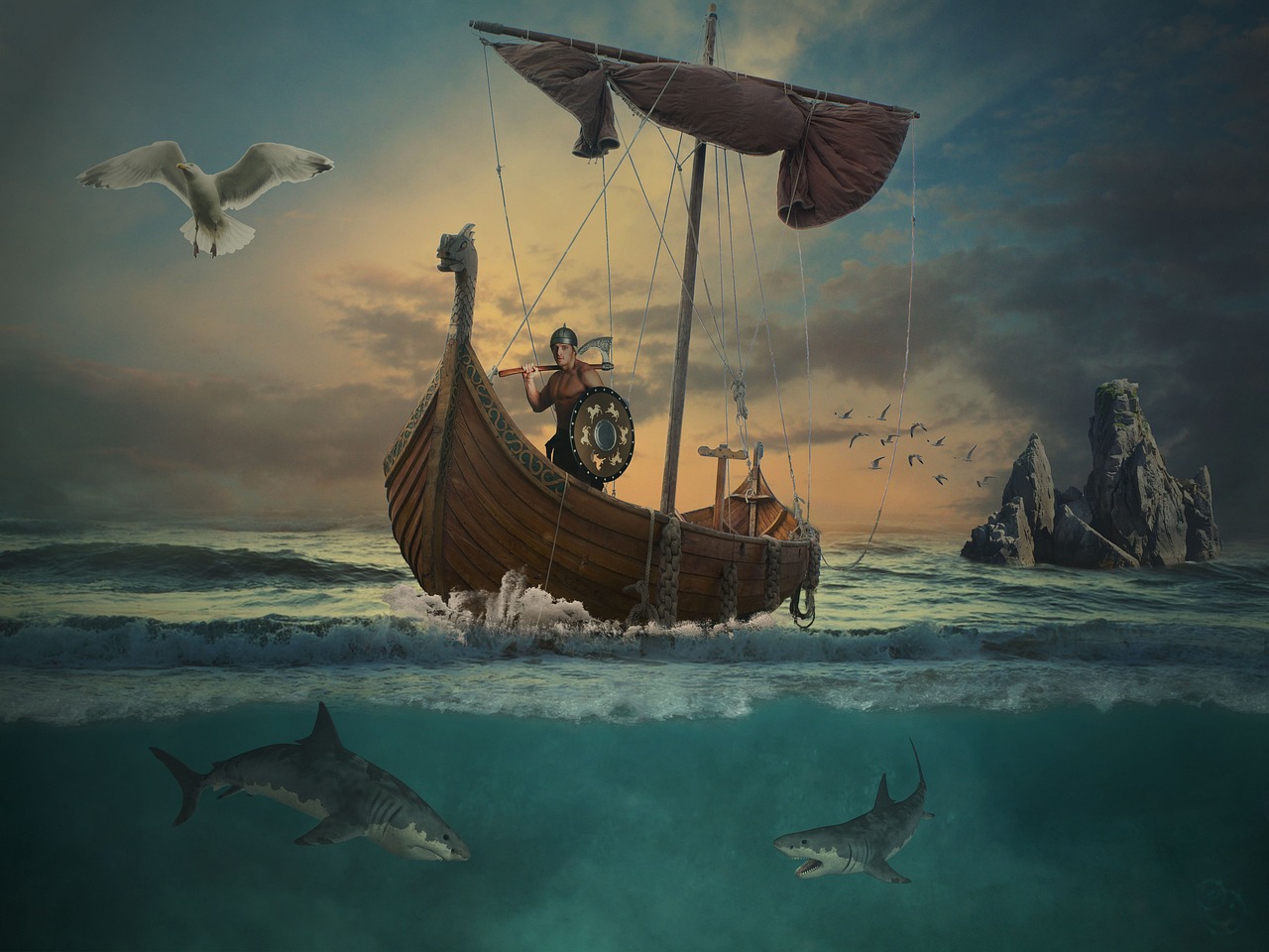 碧蓝海洋的守护者，揭秘深海探险背后的海事局